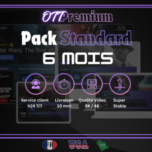 ott pack standard 6 mois 1 ecran